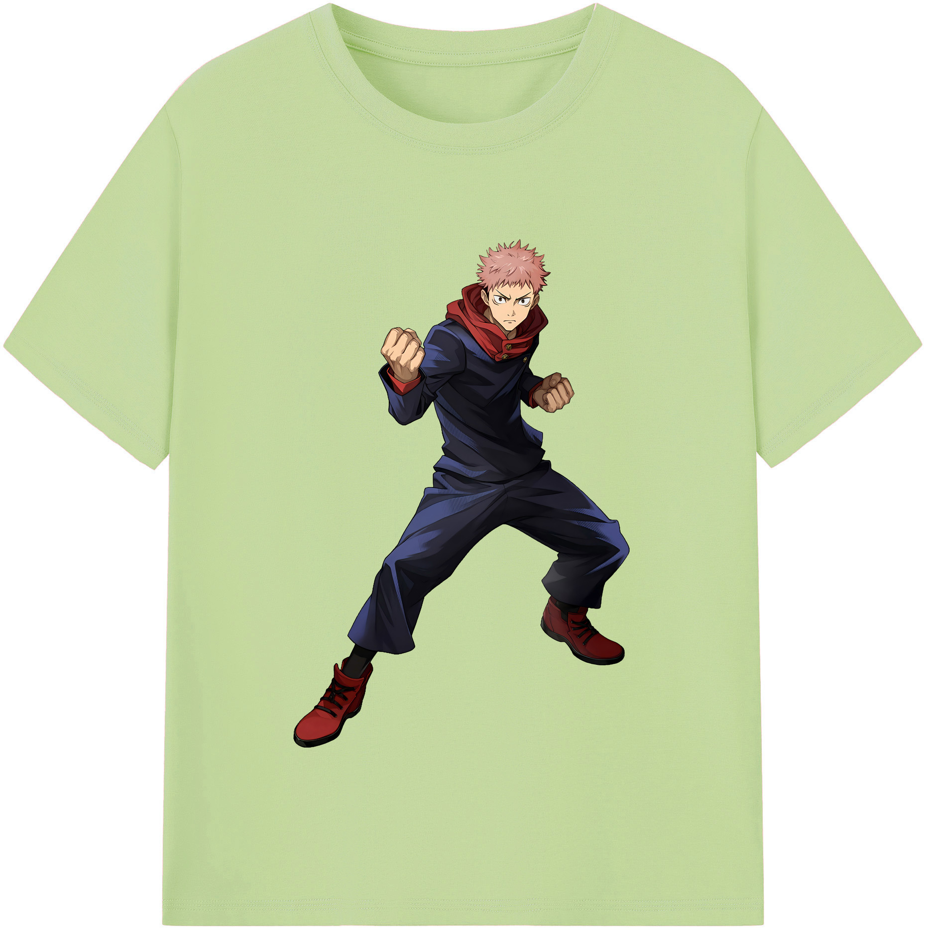 （画像用） 呪術廻戦 Jujutsu Kaisen 綿100％半袖Tシャツ（フロントプリント）